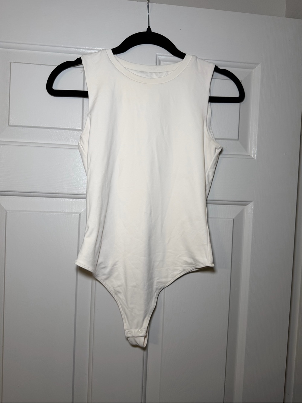House of Harlow 1960 Ivory Sleeveless Bodysuit Size Large